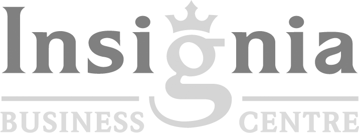 Insignia Business Centre Logo Inverted