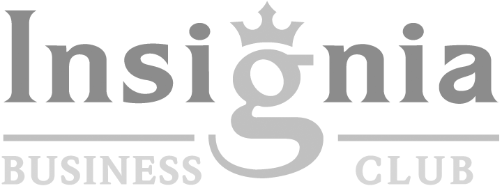 Insignia Business Club Logo Inverted
